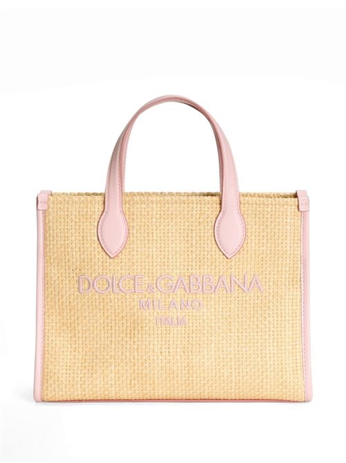 Borsa bambina in paglia Dolce & Gabbana Kids | EB0252AY3108L851